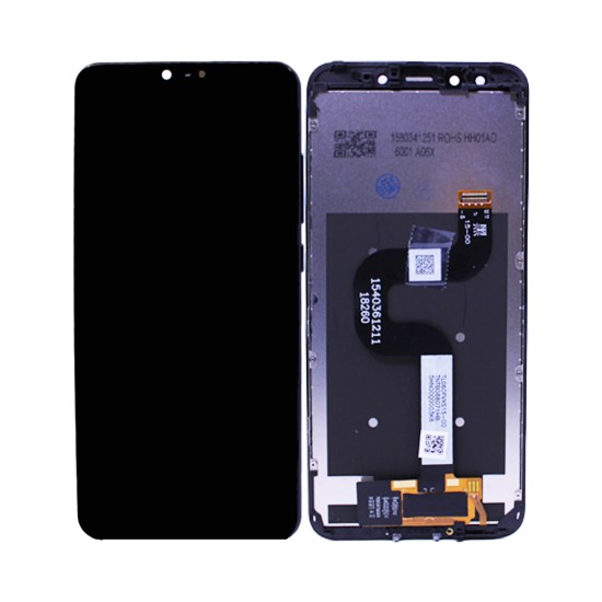 TOUCH+DISPLAY COM FRAME XIAOMI MI 6X/MI A2 6.22" PRETO TOUCH+DISPLAY COM FRAME XIAOMI MI 6X/MI A2 6.22" PRETO